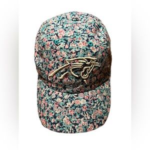 NFL Carolina Panthers Floral Adjustable Cap Hat 47 Brand